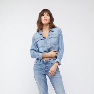 Oliver Logan Mercer Lightweight Denim Shirt